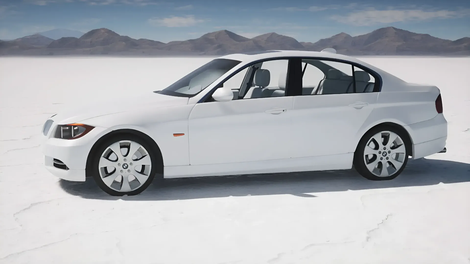 BMW 330i White paint