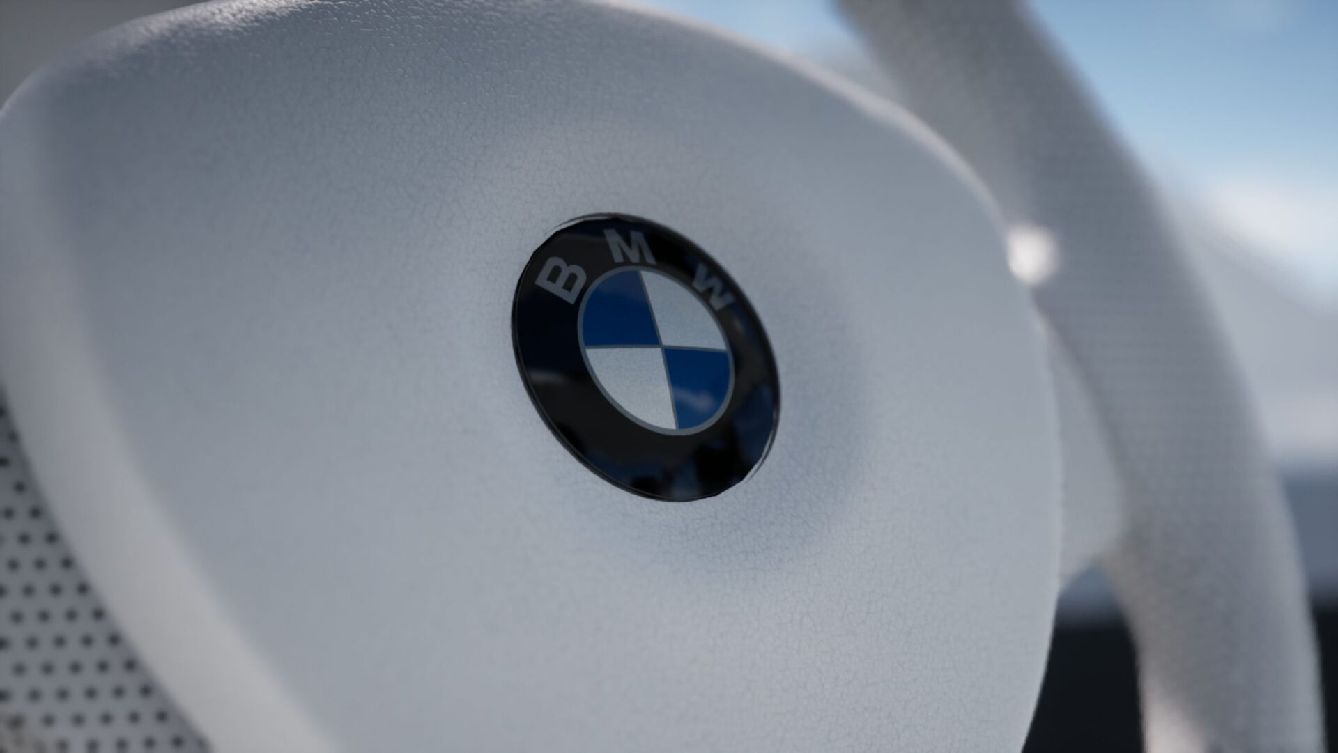BMW 330i interior detail