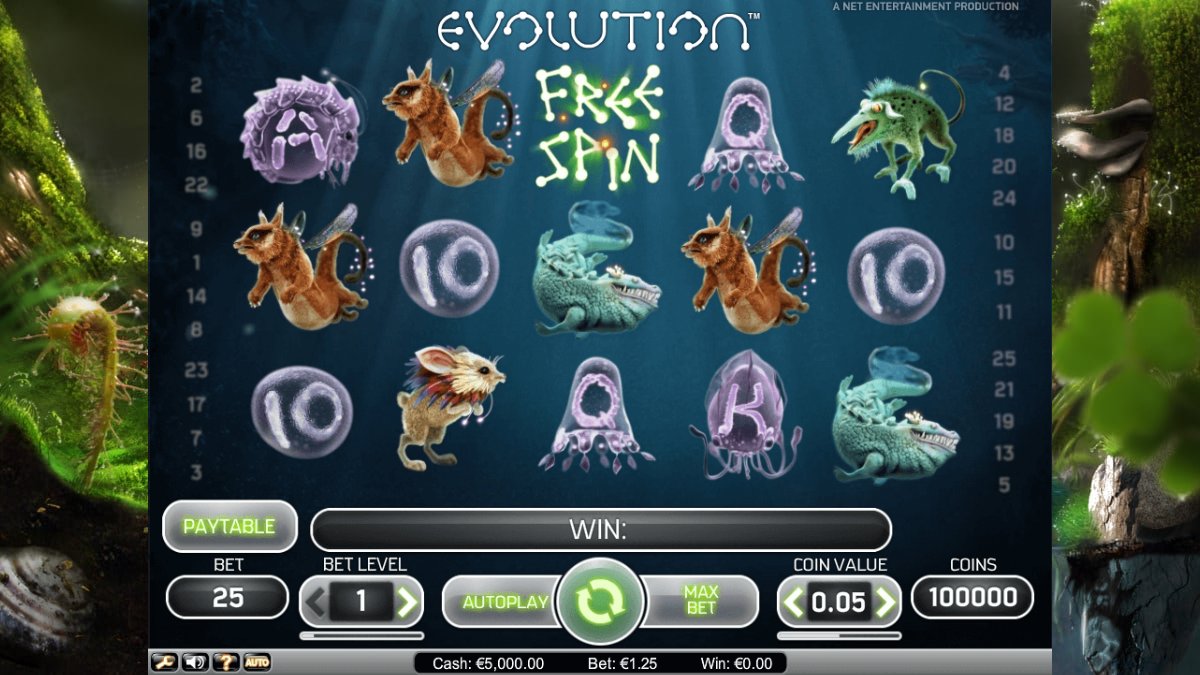 evolution slot game